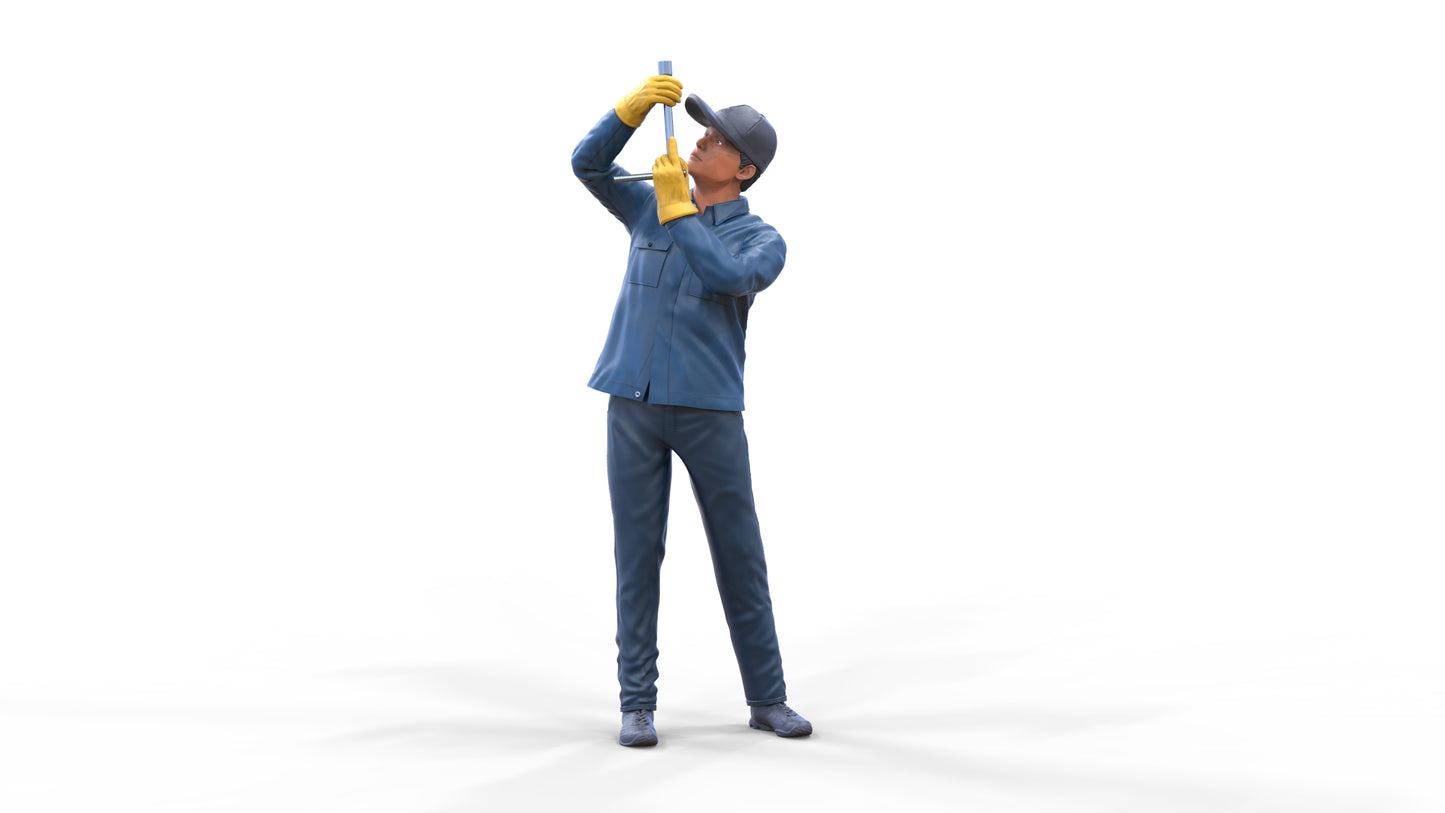 Produktfoto Diorama und Modellbau Miniatur Figur: Mechaniker Set, 6 Figuren