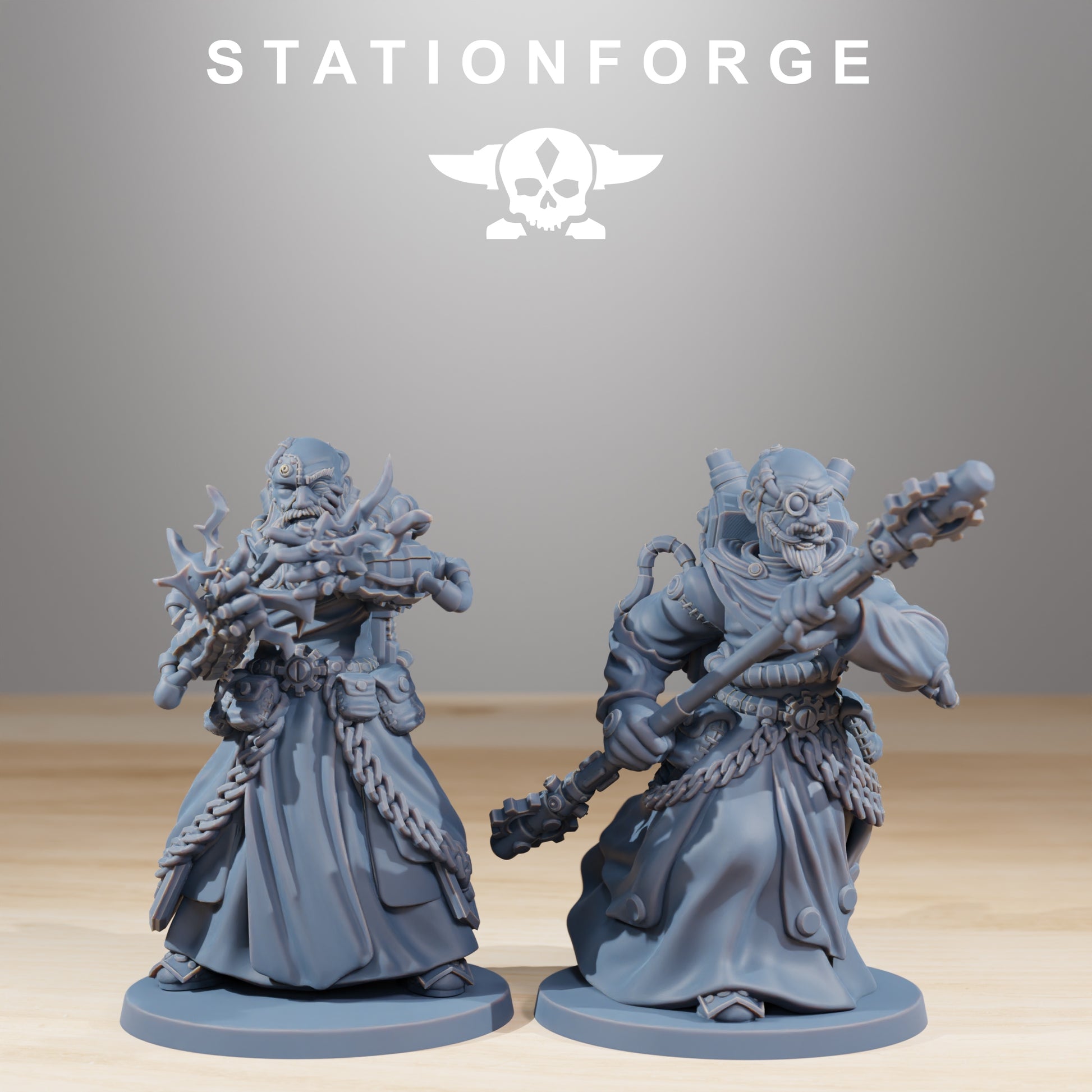 Produktfoto 28mm Tabletop Minis Stationforge: Forager Preachers