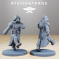 Produktfoto 28mm Tabletop Minis Stationforge: Marching Poses