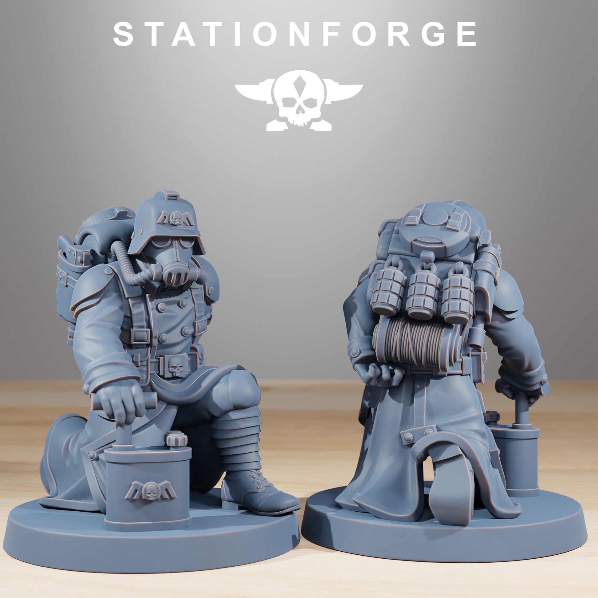 Produktfoto 28mm Tabletop Minis Stationforge: Acolytes