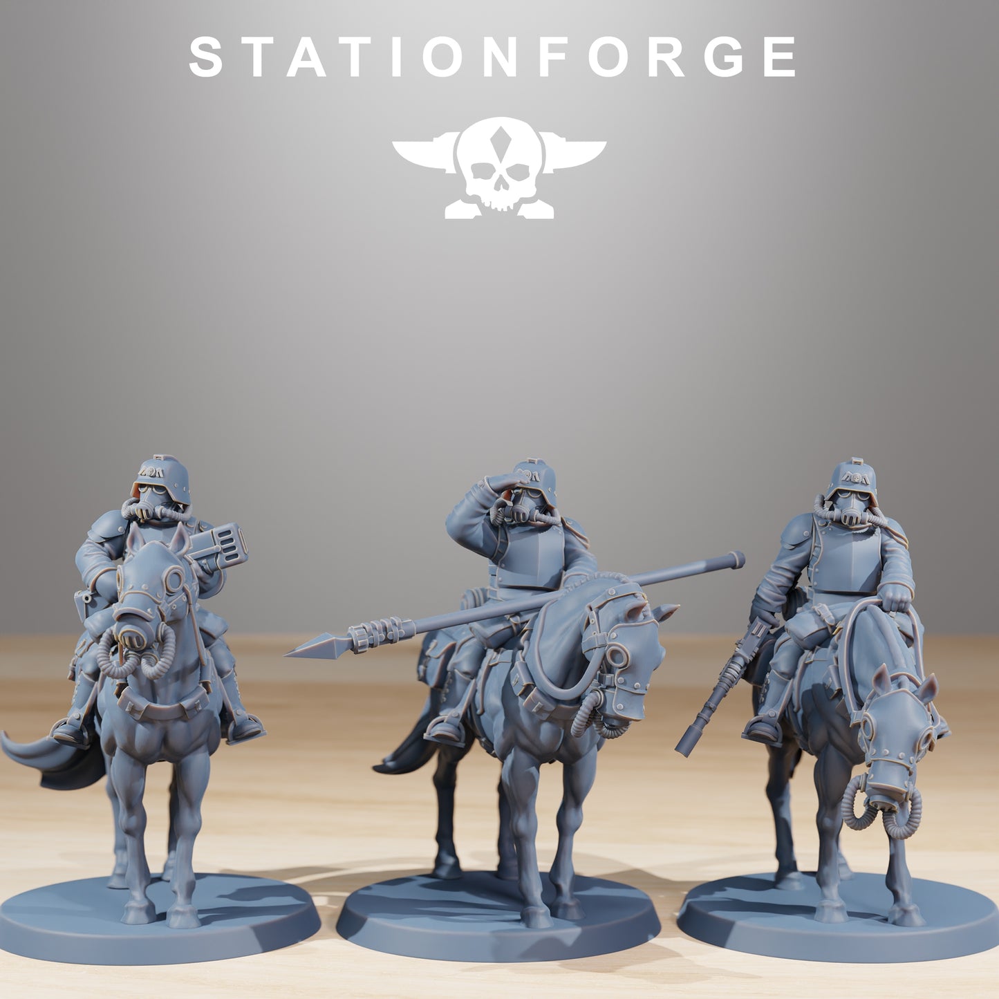 Produktfoto 28mm Tabletop Minis Stationforge: Cavalry