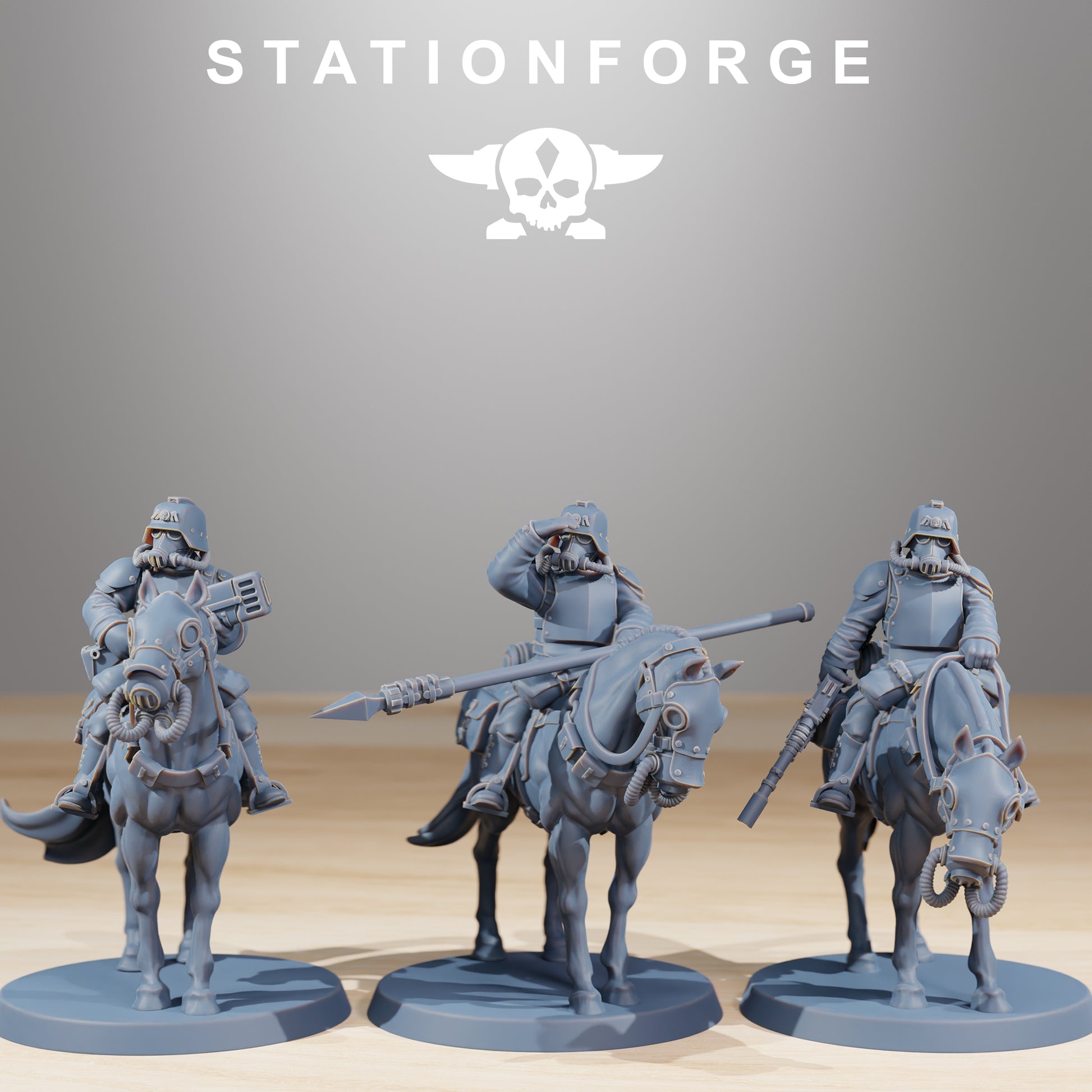 Produktfoto 28mm Tabletop Minis Stationforge: Cavalry