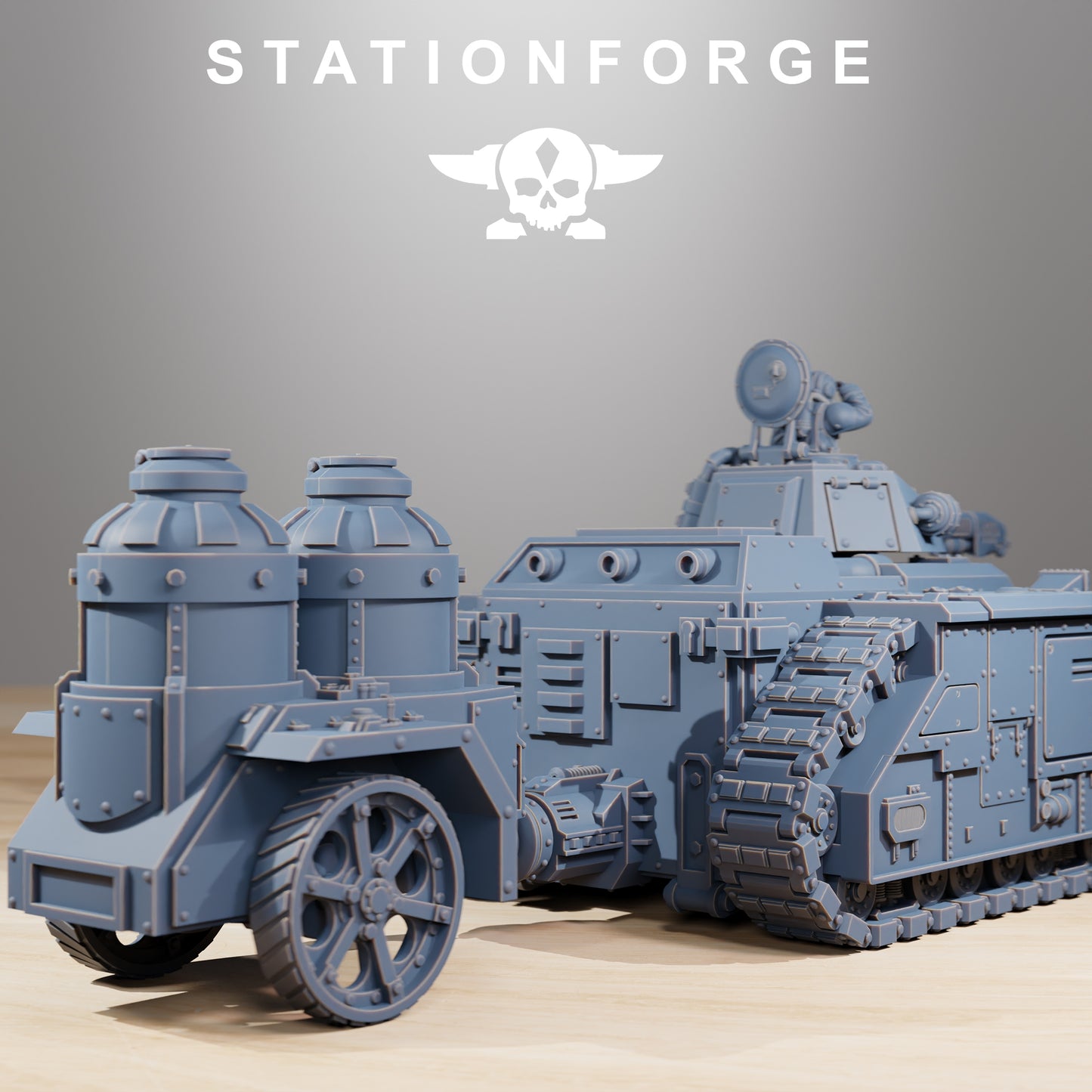 Produktfoto 28mm Tabletop Minis Stationforge: Flame Tank