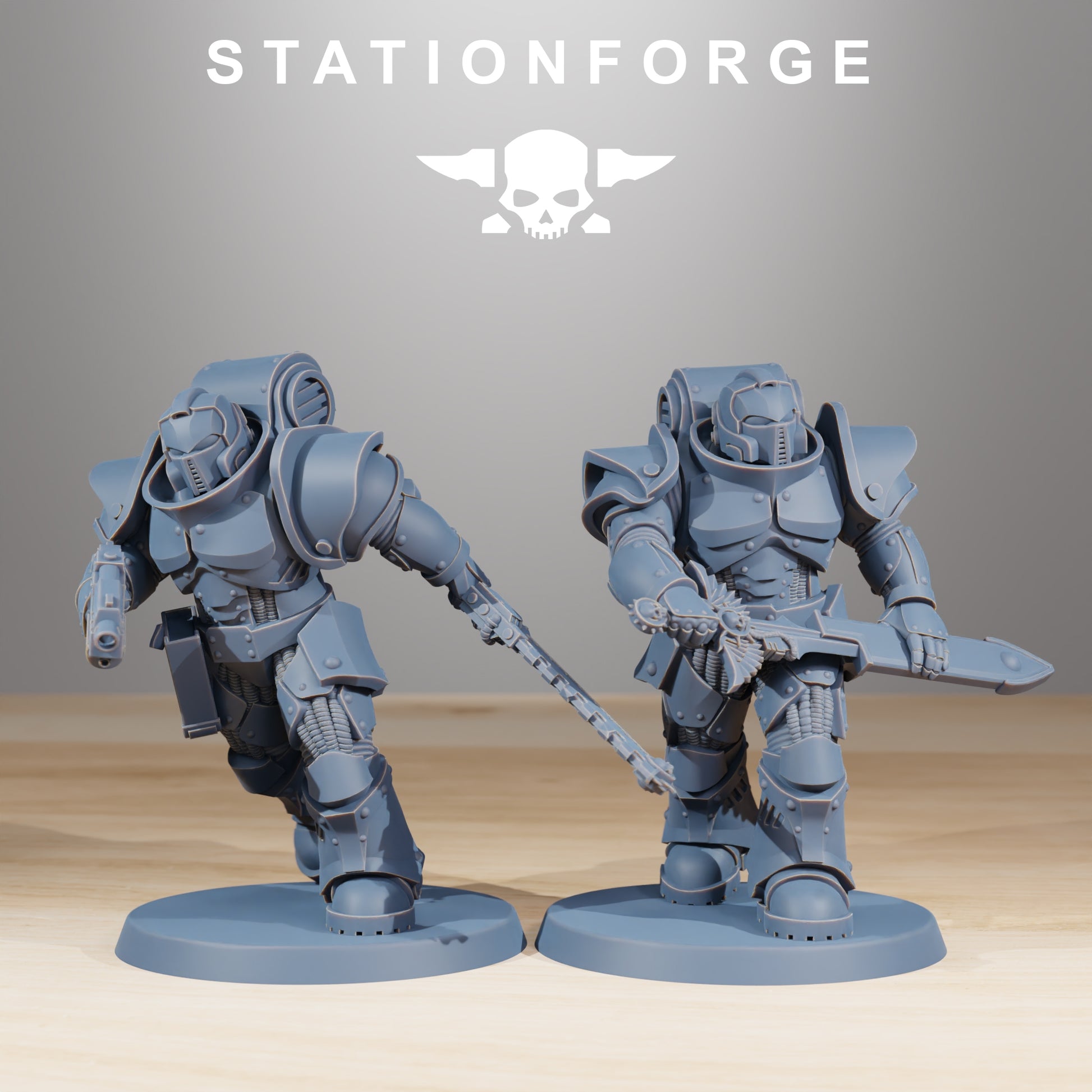 Produktfoto 28mm Tabletop Minis Stationforge: Melee Infantry