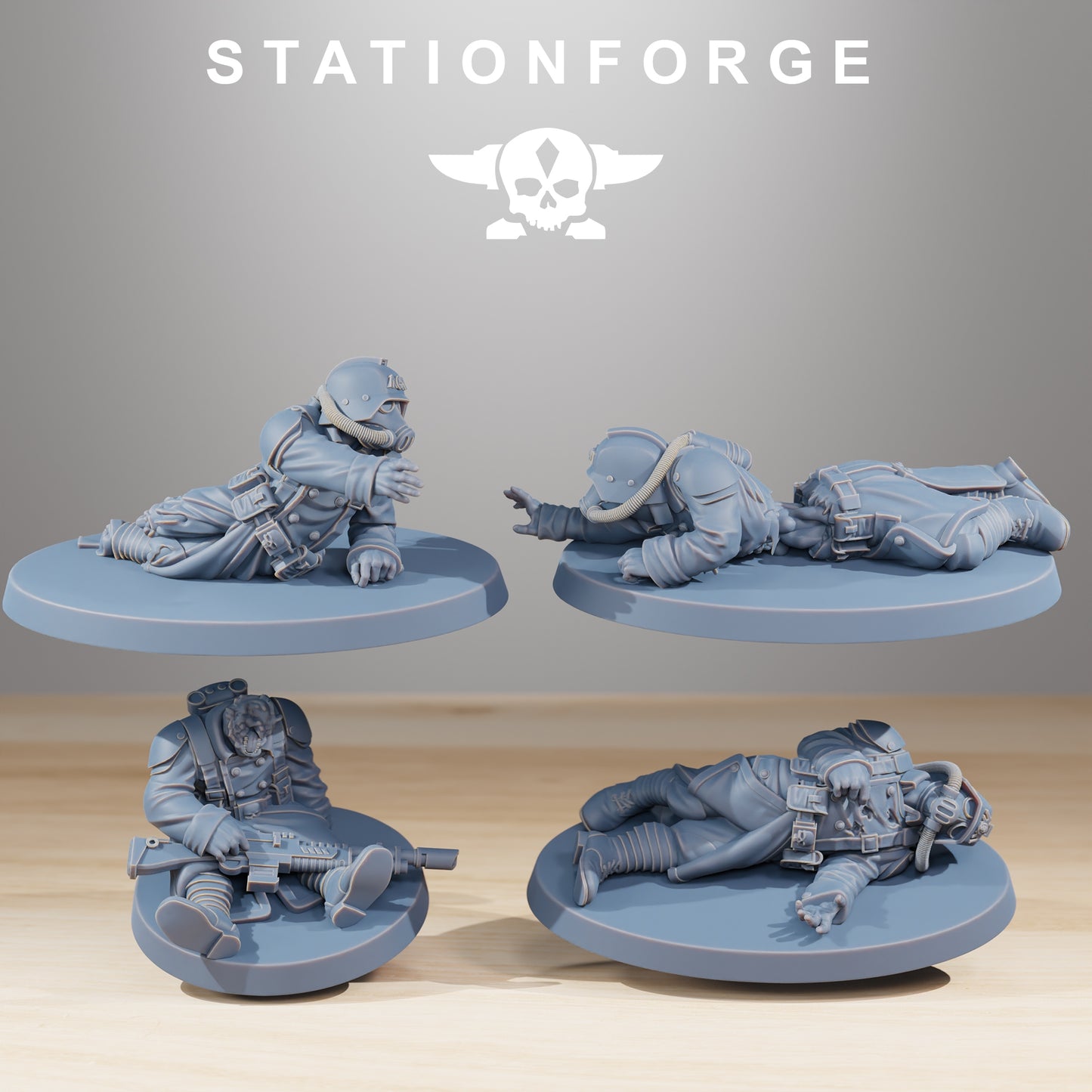 Produktfoto 28mm Tabletop Minis Stationforge: The Fallen