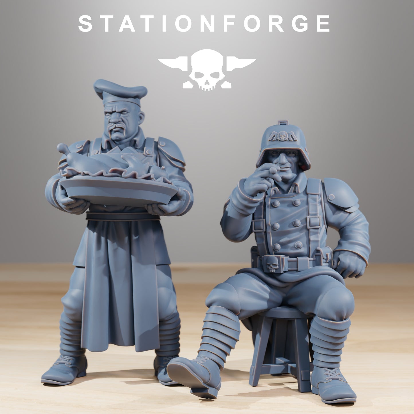 Produktfoto 28mm Tabletop Minis Stationforge: Holiday Feast
