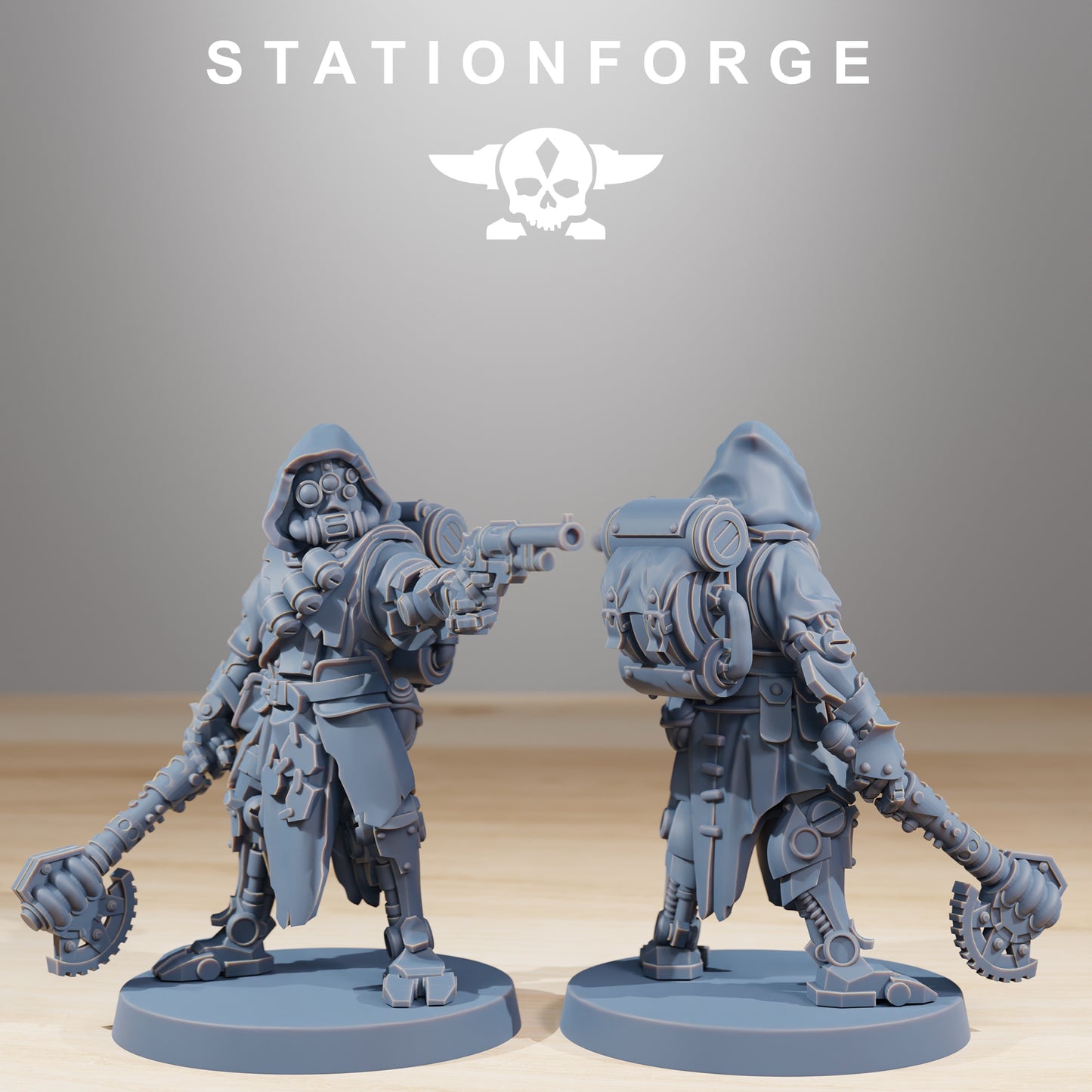 Produktfoto 28mm Tabletop Minis Stationforge: Rangers Builder Kit