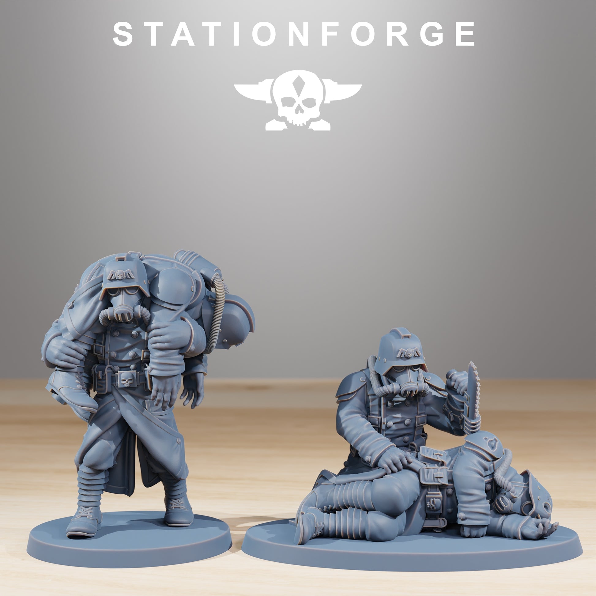 Produktfoto 28mm Tabletop Minis Stationforge: The Fallen