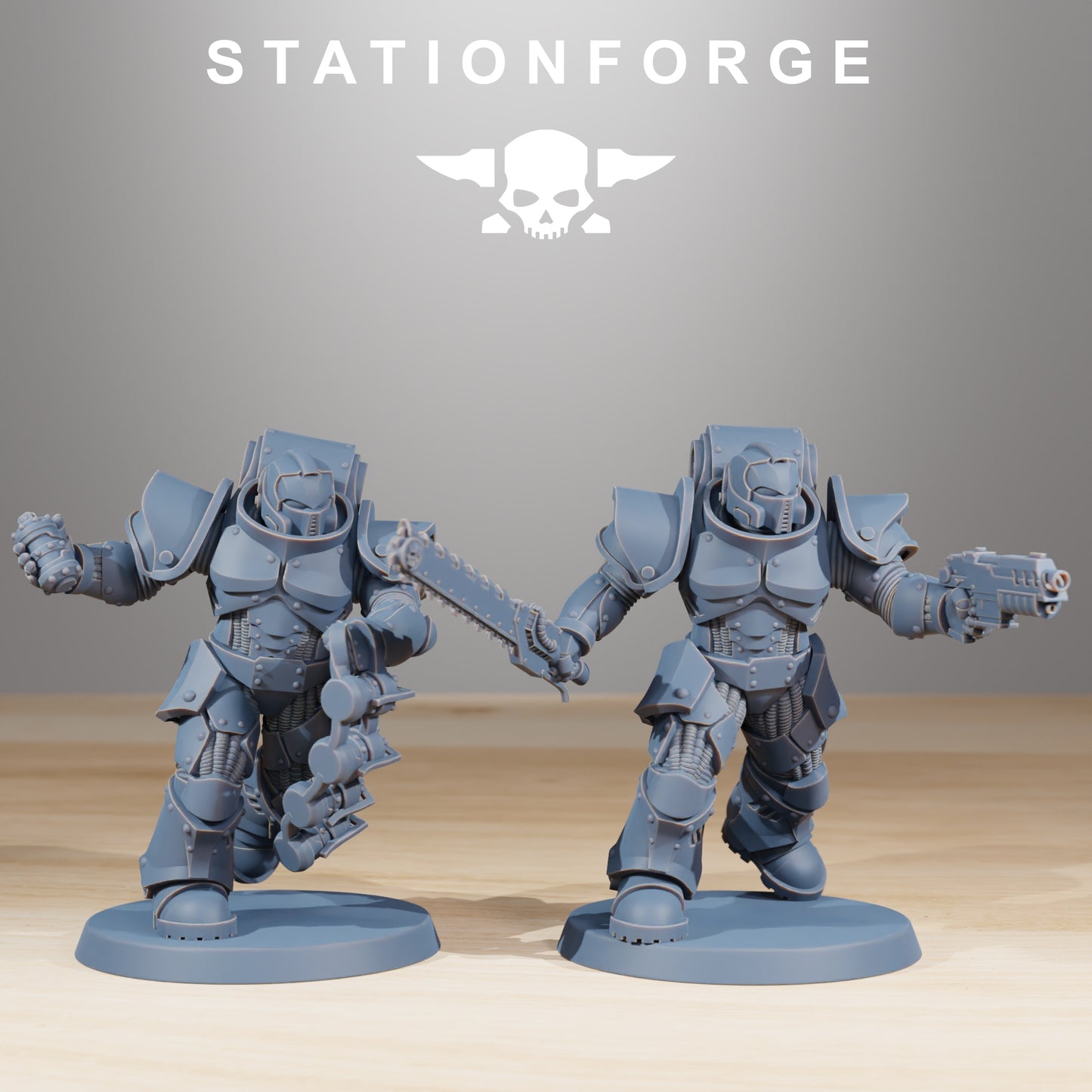 Produktfoto 28mm Tabletop Minis Stationforge: Melee Infantry