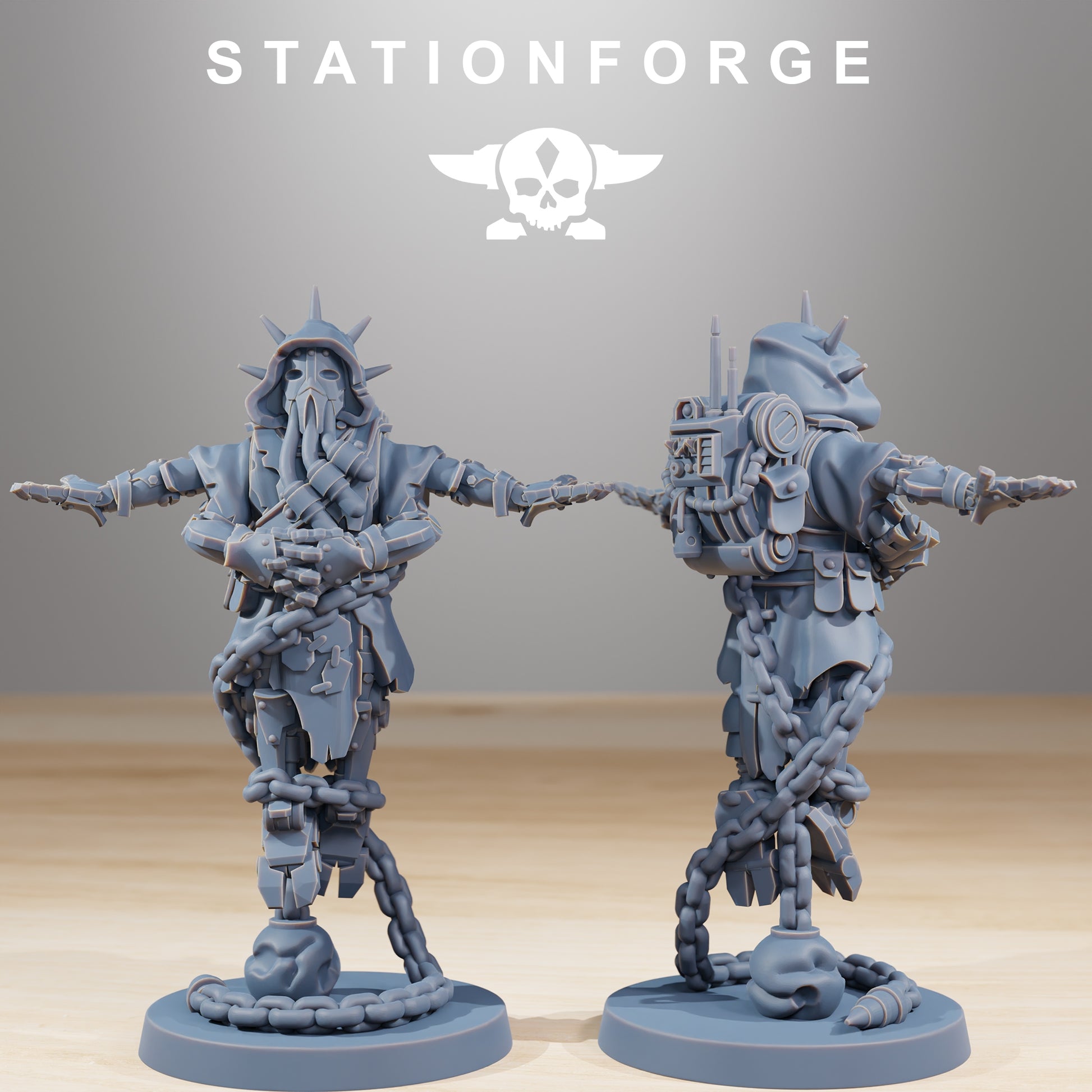 Produktfoto 28mm Tabletop Minis Stationforge: Rangers Builder Kit