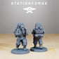 Produktfoto 28mm Tabletop Minis Stationforge: Armored Squad