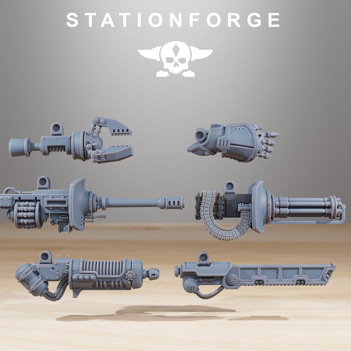 Produktfoto 28mm Tabletop Minis Stationforge: Defender MK2
