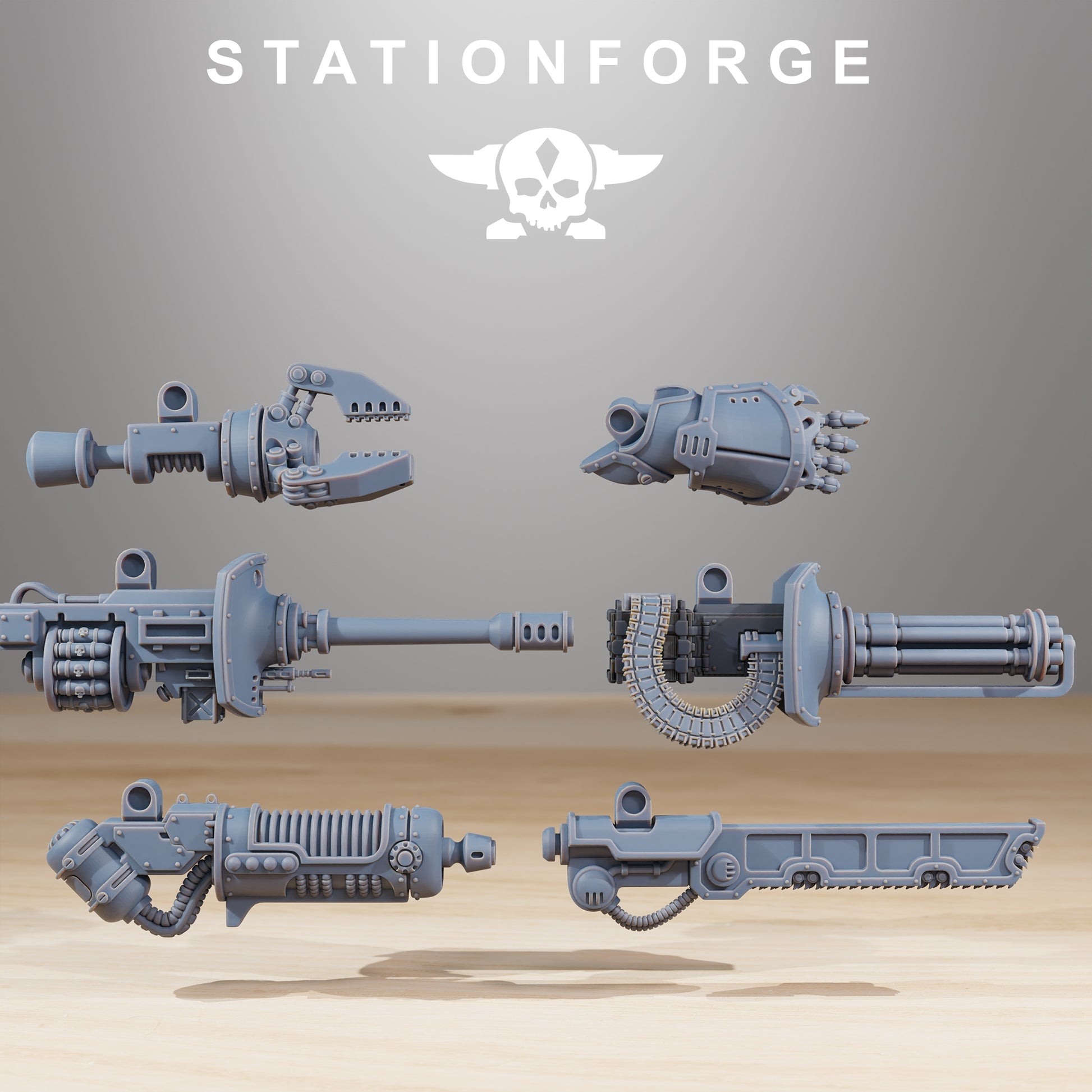 Produktfoto 28mm Tabletop Minis Stationforge: Defender MK2