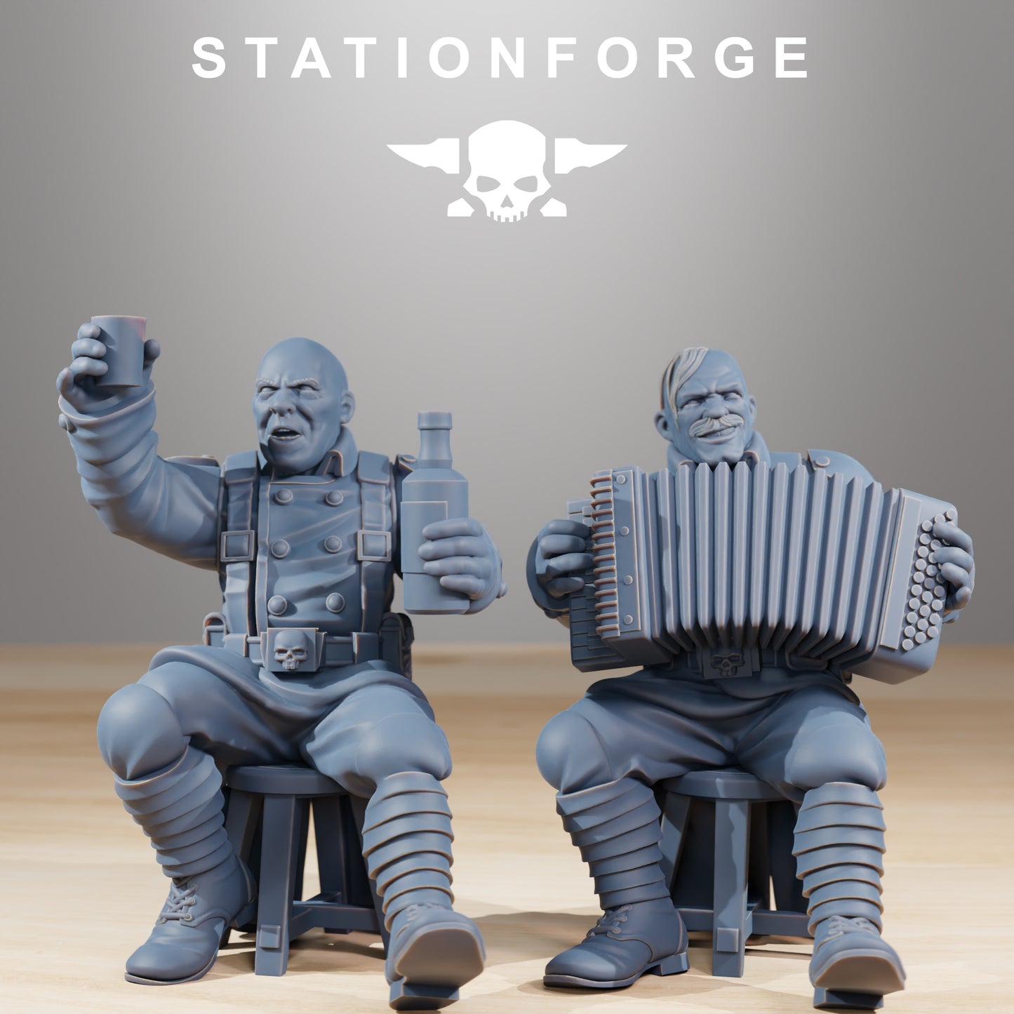 Produktfoto 28mm Tabletop Minis Stationforge: Holiday Feast