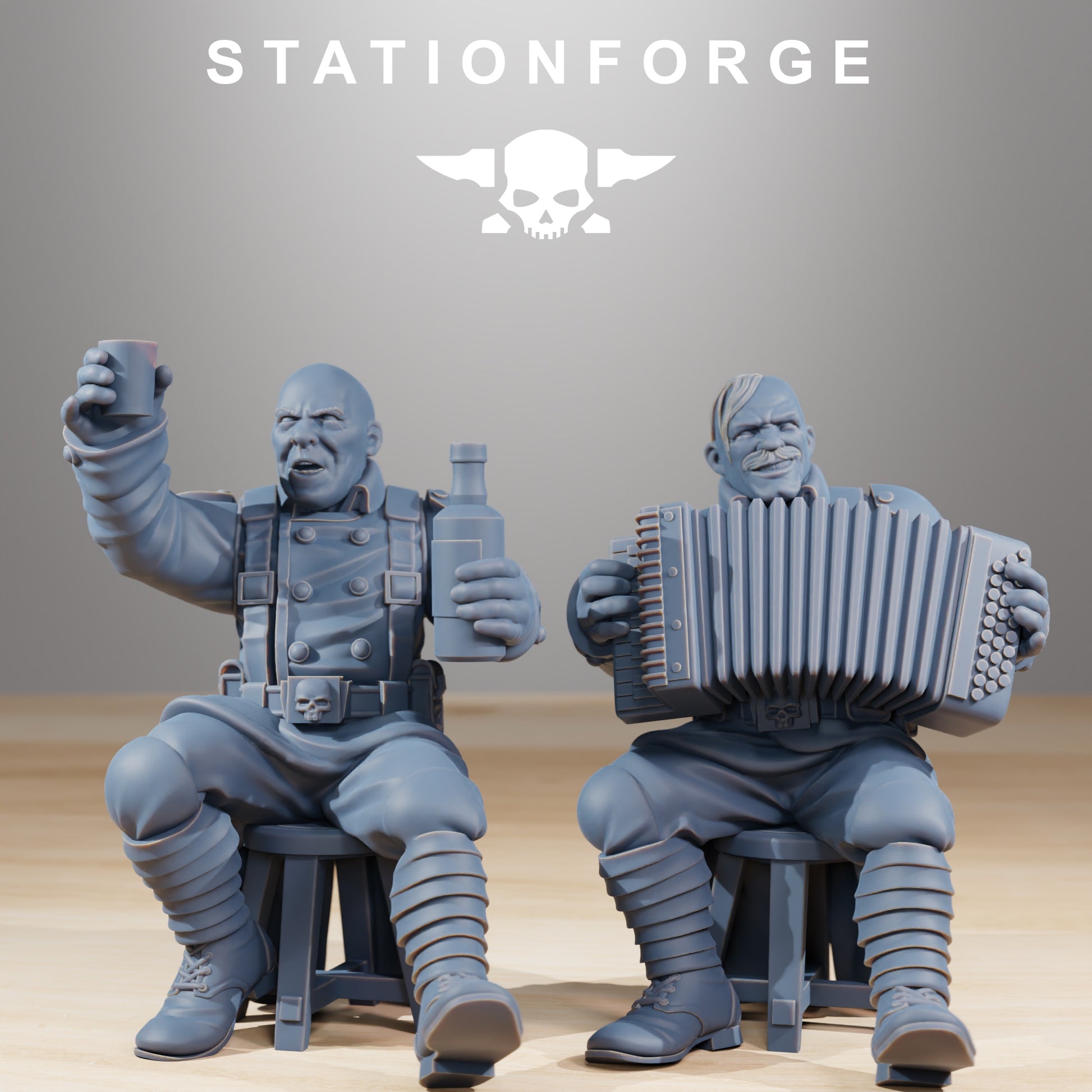 Produktfoto 28mm Tabletop Minis Stationforge: Holiday Feast