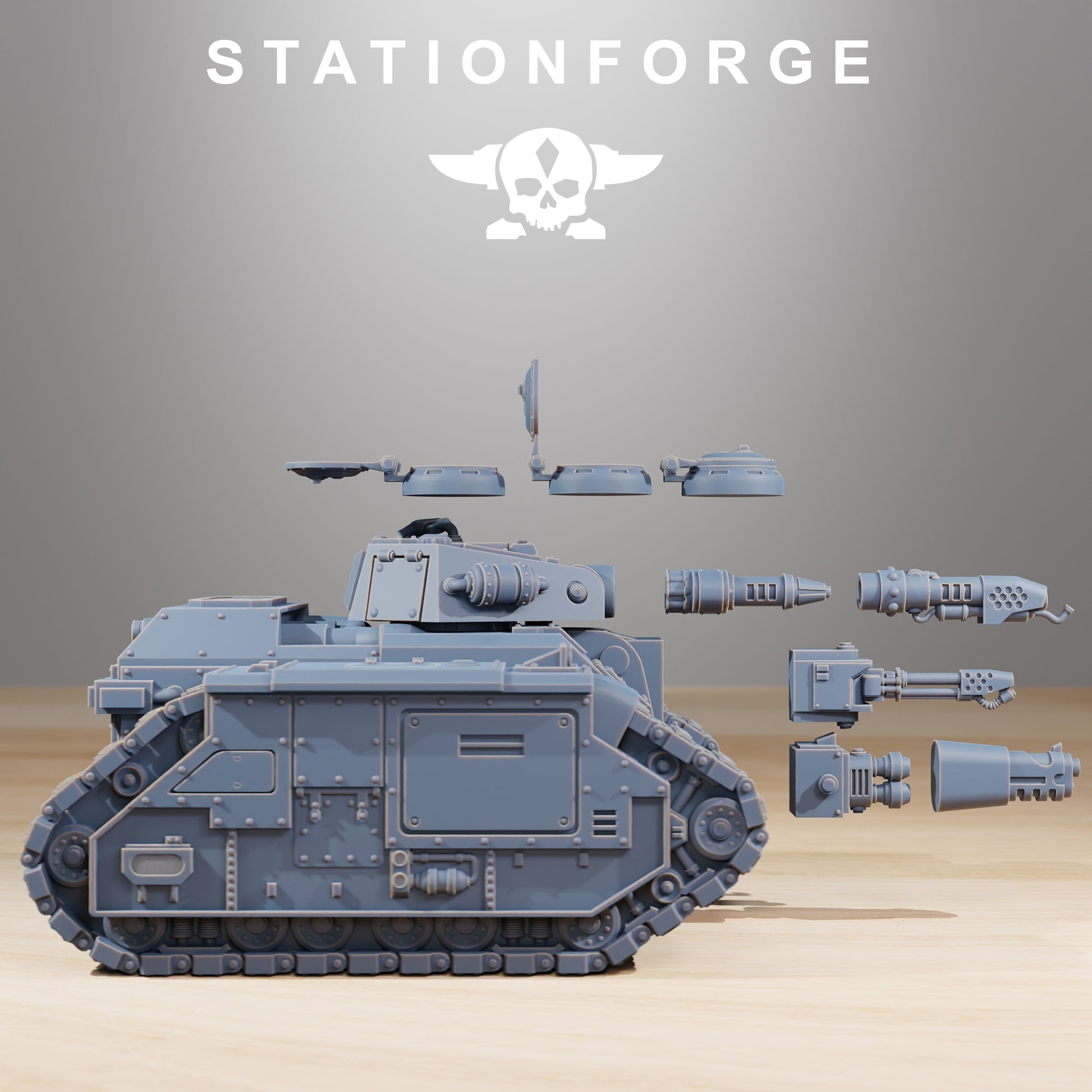 Produktfoto 28mm Tabletop Minis Stationforge: Flame Tank