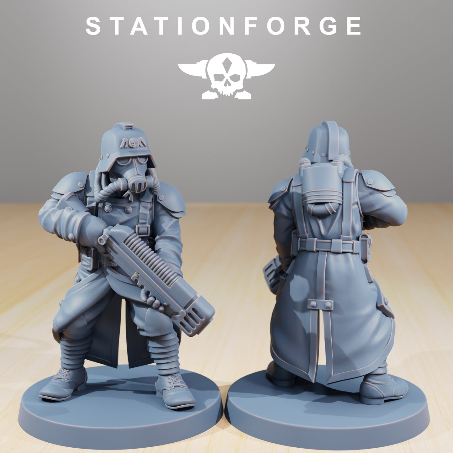 Produktfoto 28mm Tabletop Minis Stationforge: Command Force