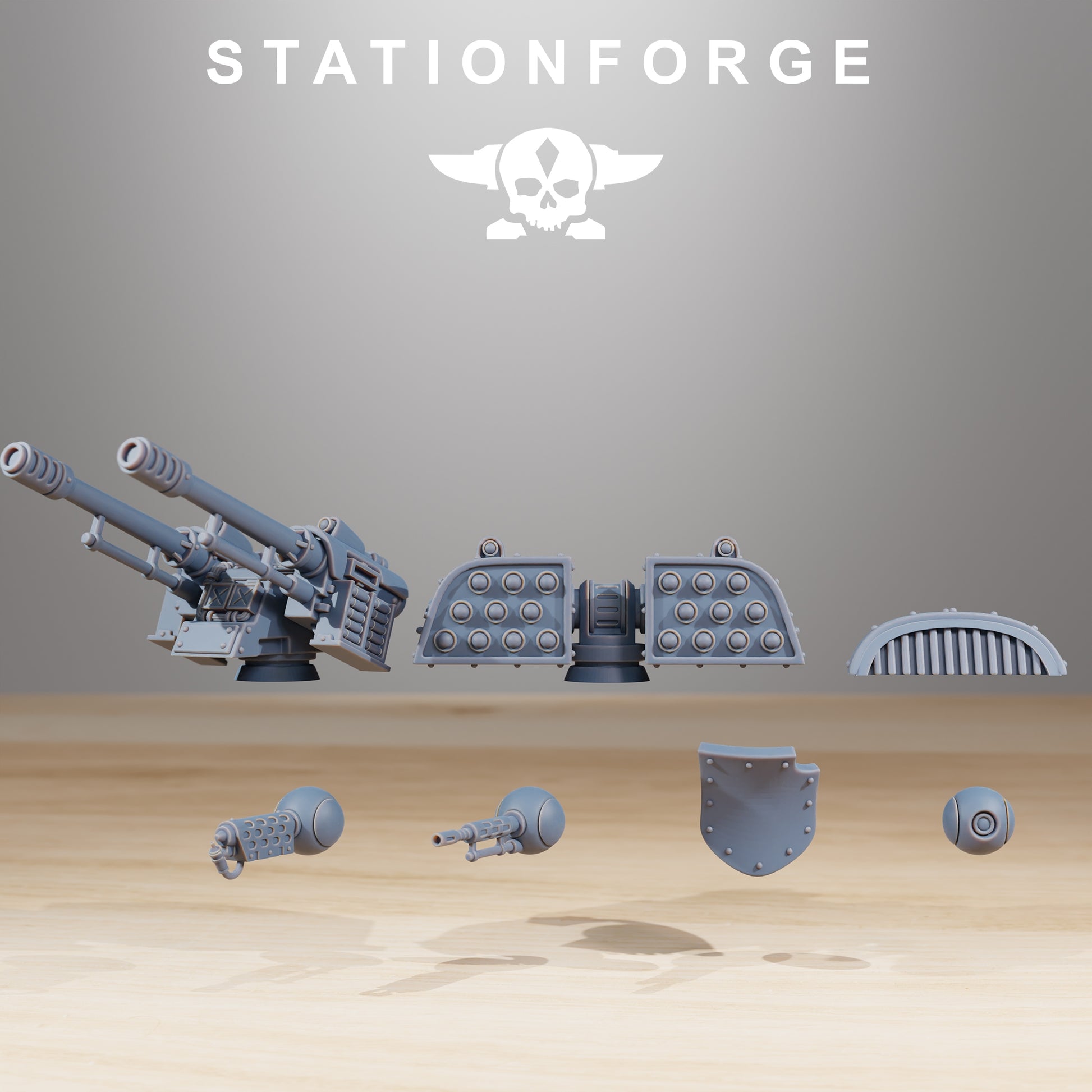 Produktfoto 28mm Tabletop Minis Stationforge: Defender MK2