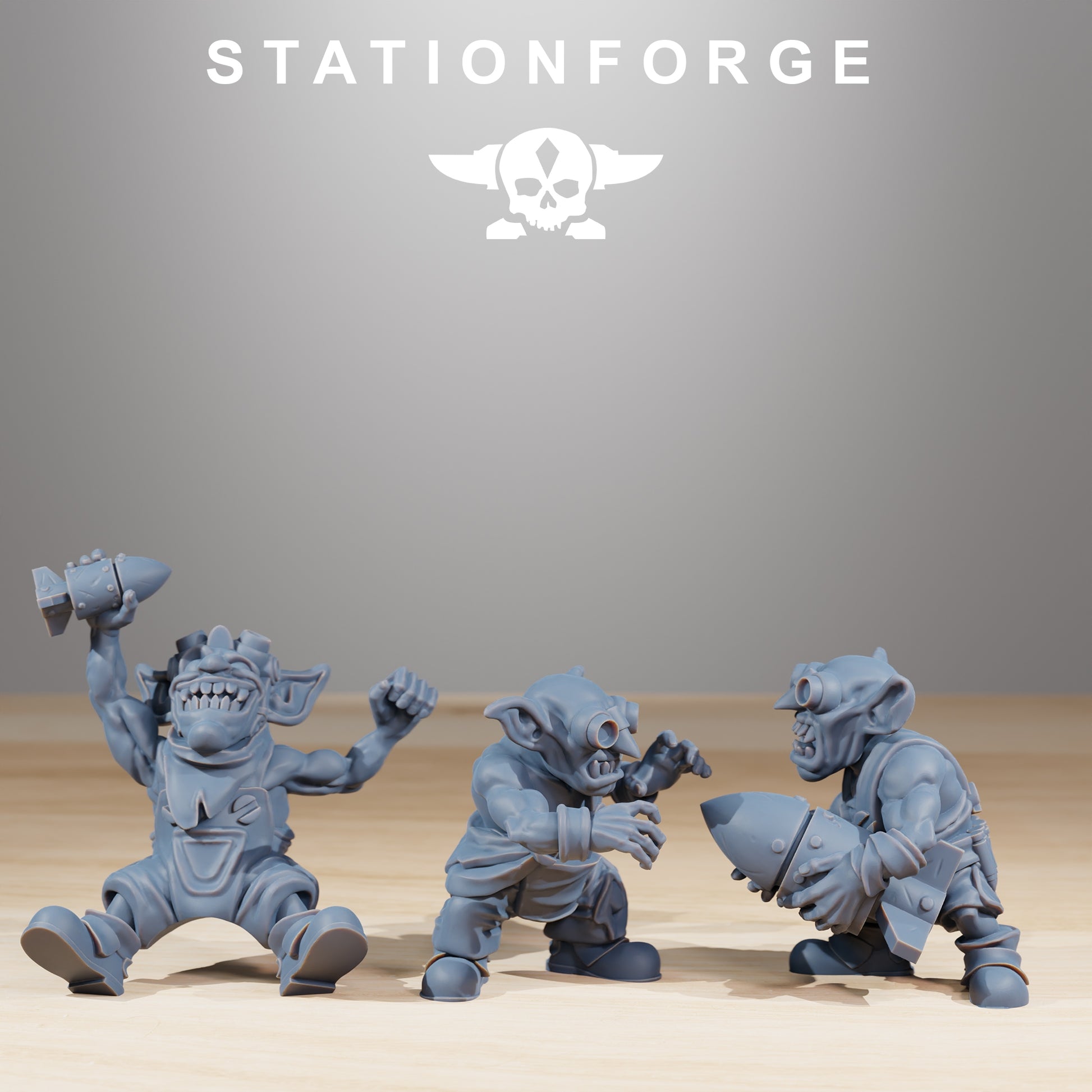 Produktfoto 28mm Tabletop Minis Stationforge: Run Rolla