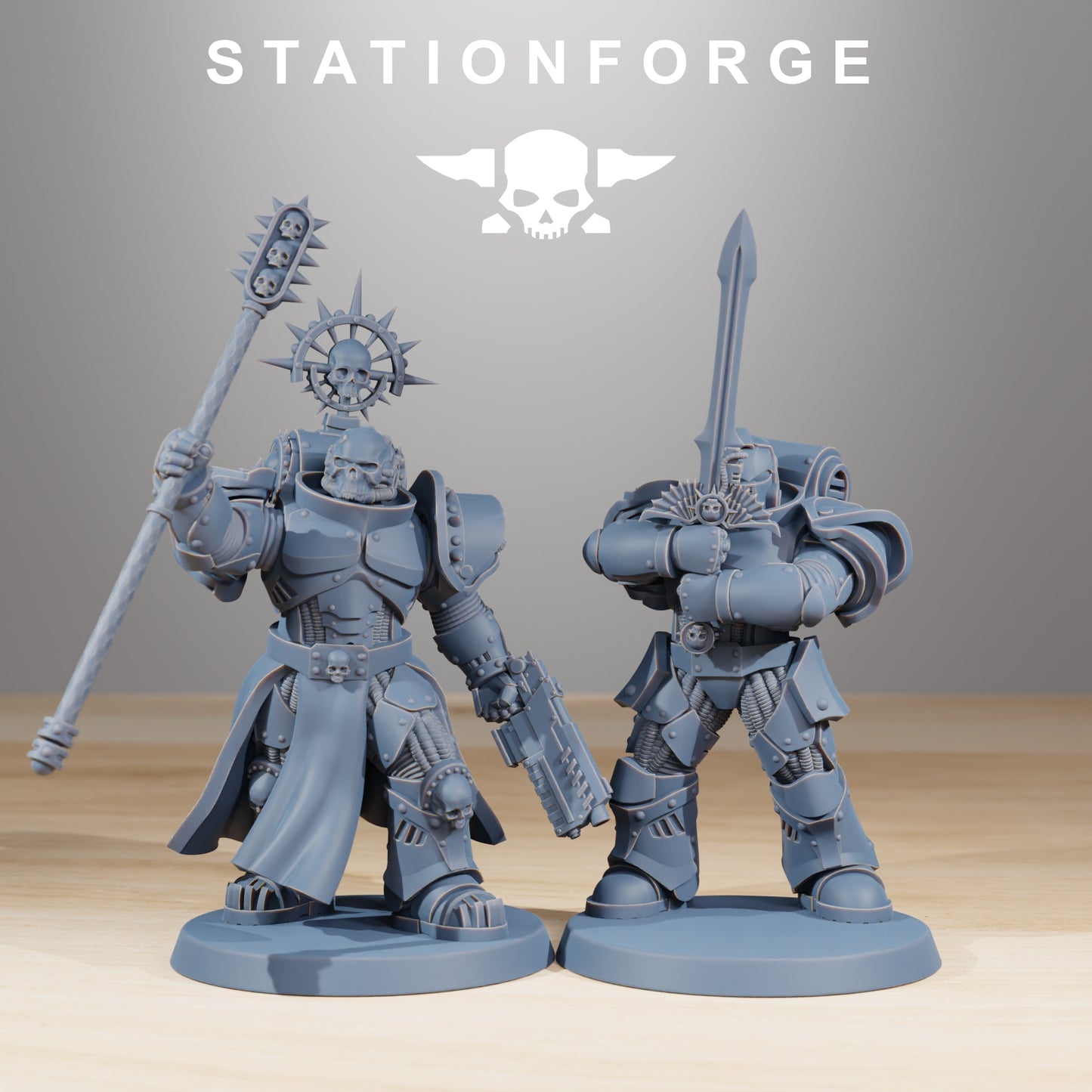 Produktfoto 28mm Tabletop Minis Stationforge: Melee Infantry