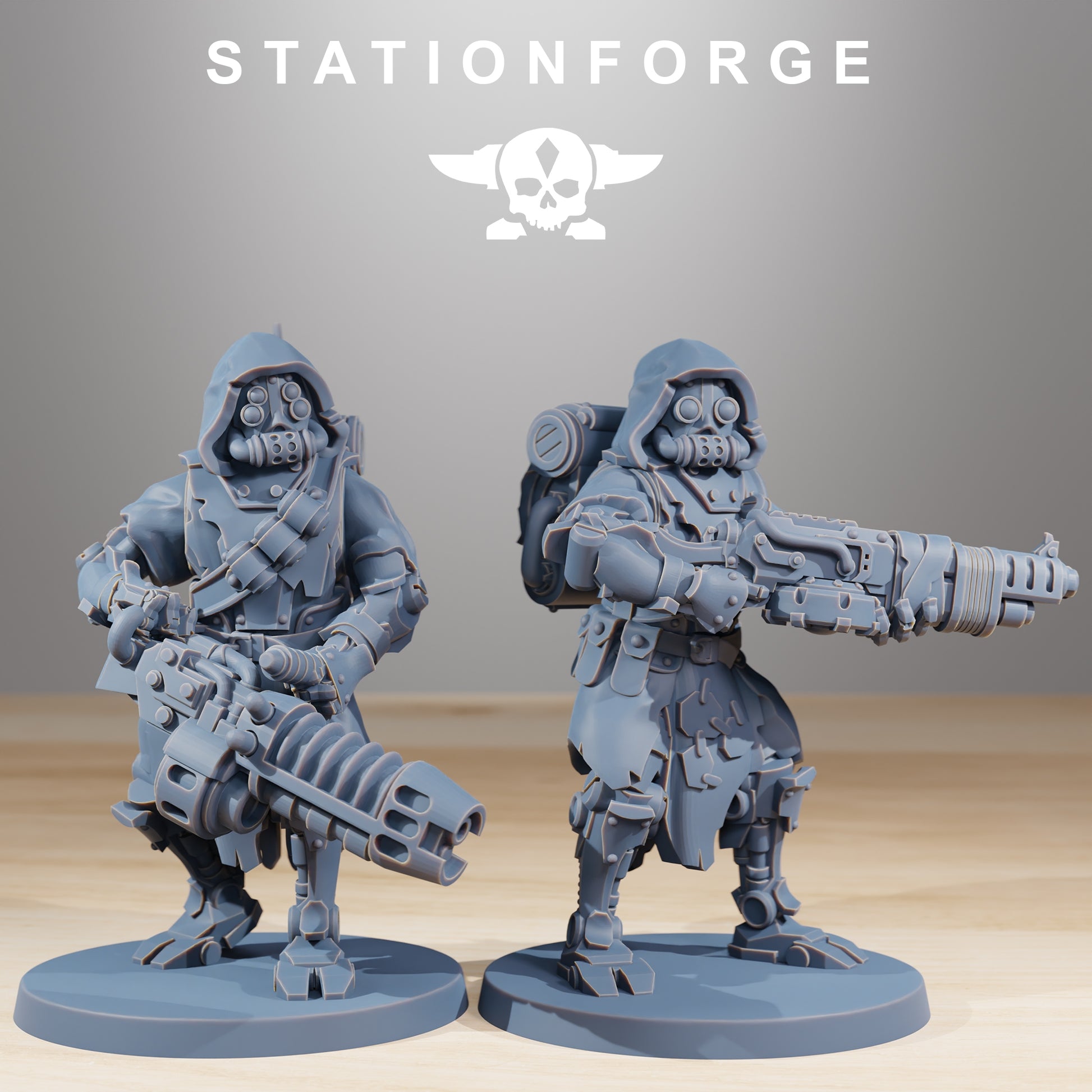 Produktfoto 28mm Tabletop Minis Stationforge: Rangers Builder Kit