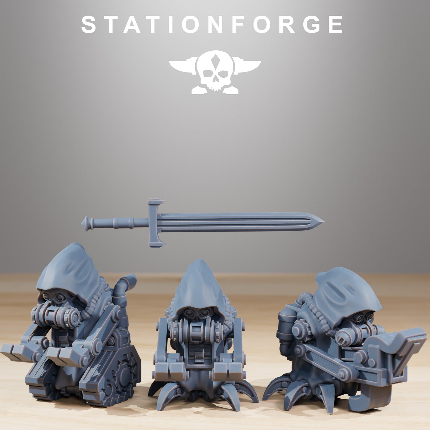 Produktfoto 28mm Tabletop Minis Stationforge: Leader