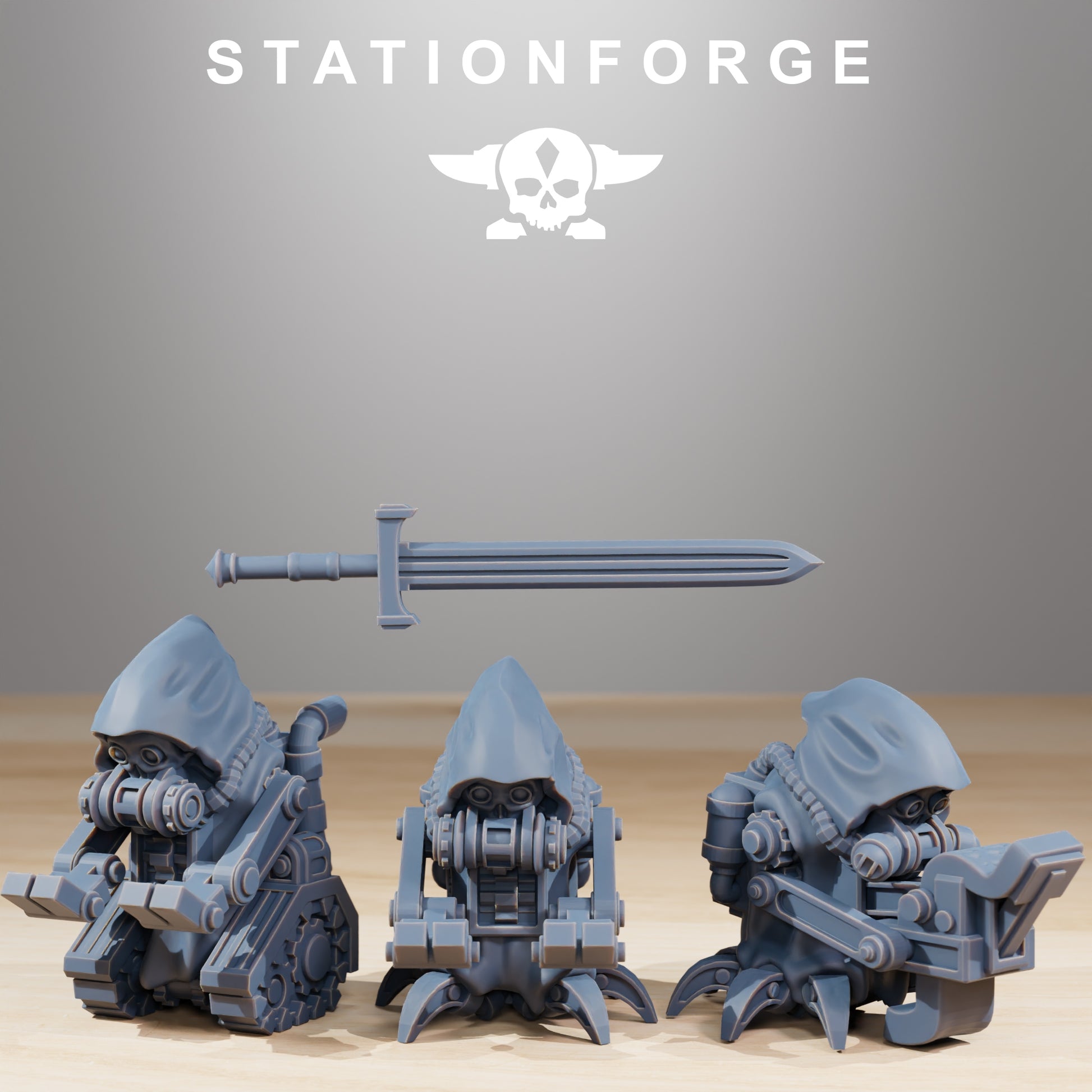 Produktfoto 28mm Tabletop Minis Stationforge: Leader