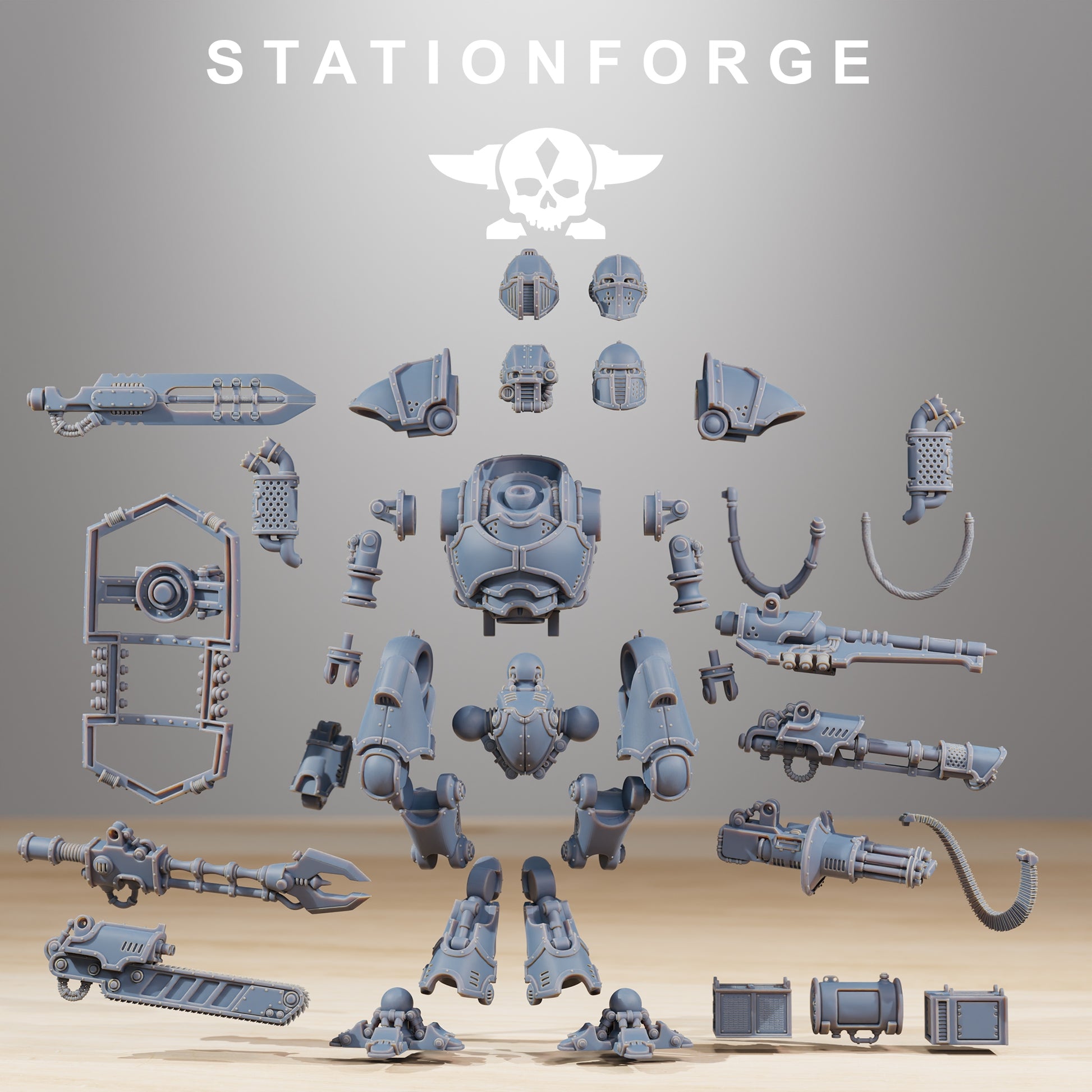 Produktfoto 28mm Tabletop Minis Stationforge: Armageddon