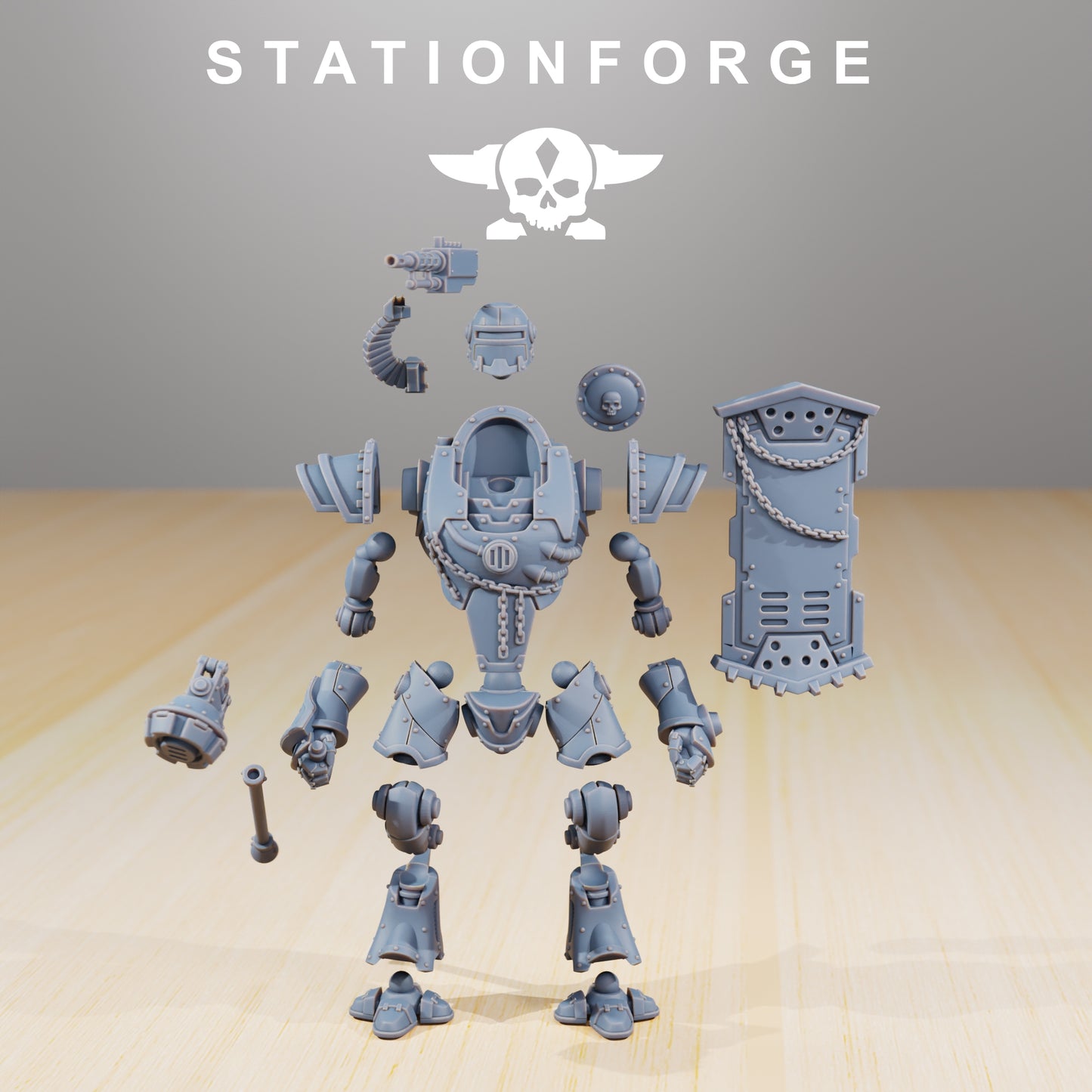 Produktfoto 28mm Tabletop Minis Stationforge: Exutars