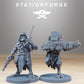 Produktfoto 28mm Tabletop Minis Stationforge: Rangers Builder Kit