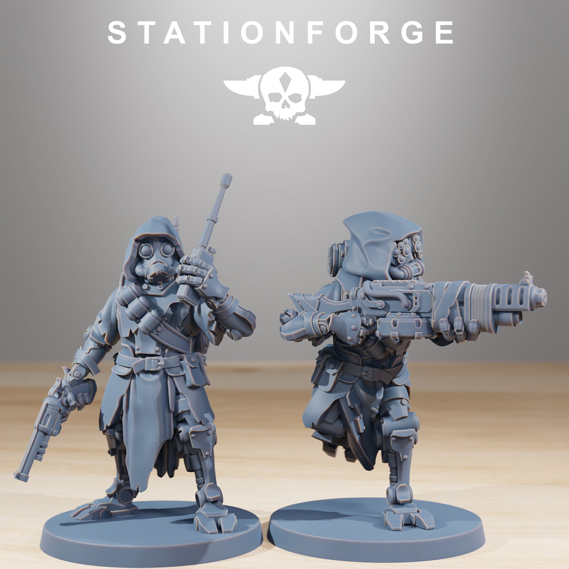 Produktfoto 28mm Tabletop Minis Stationforge: Rangers Builder Kit