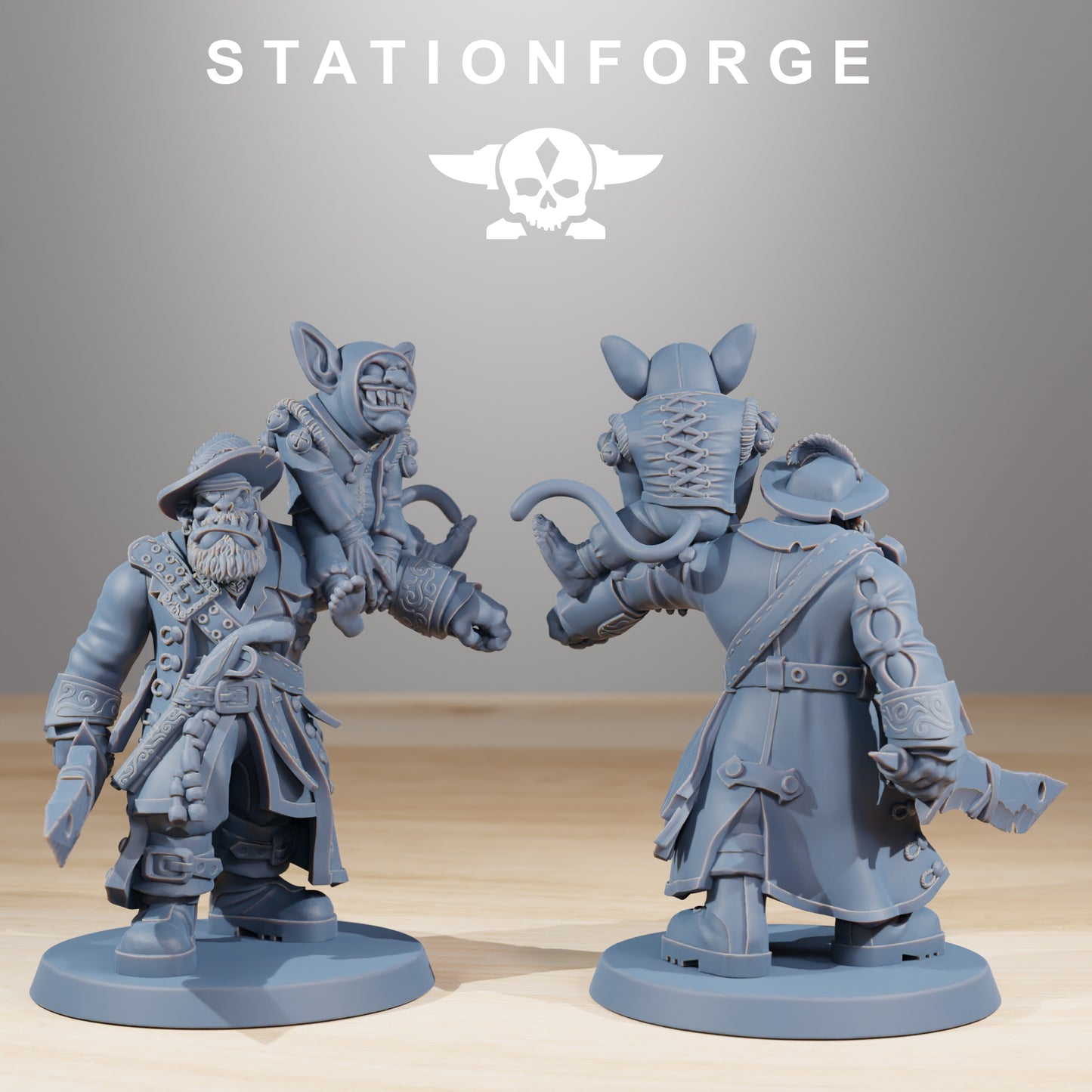 Produktfoto 28mm Tabletop Minis Stationforge: Gobs Pirates
