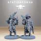 Produktfoto 28mm Tabletop Minis Stationforge: Frontliners Infantry