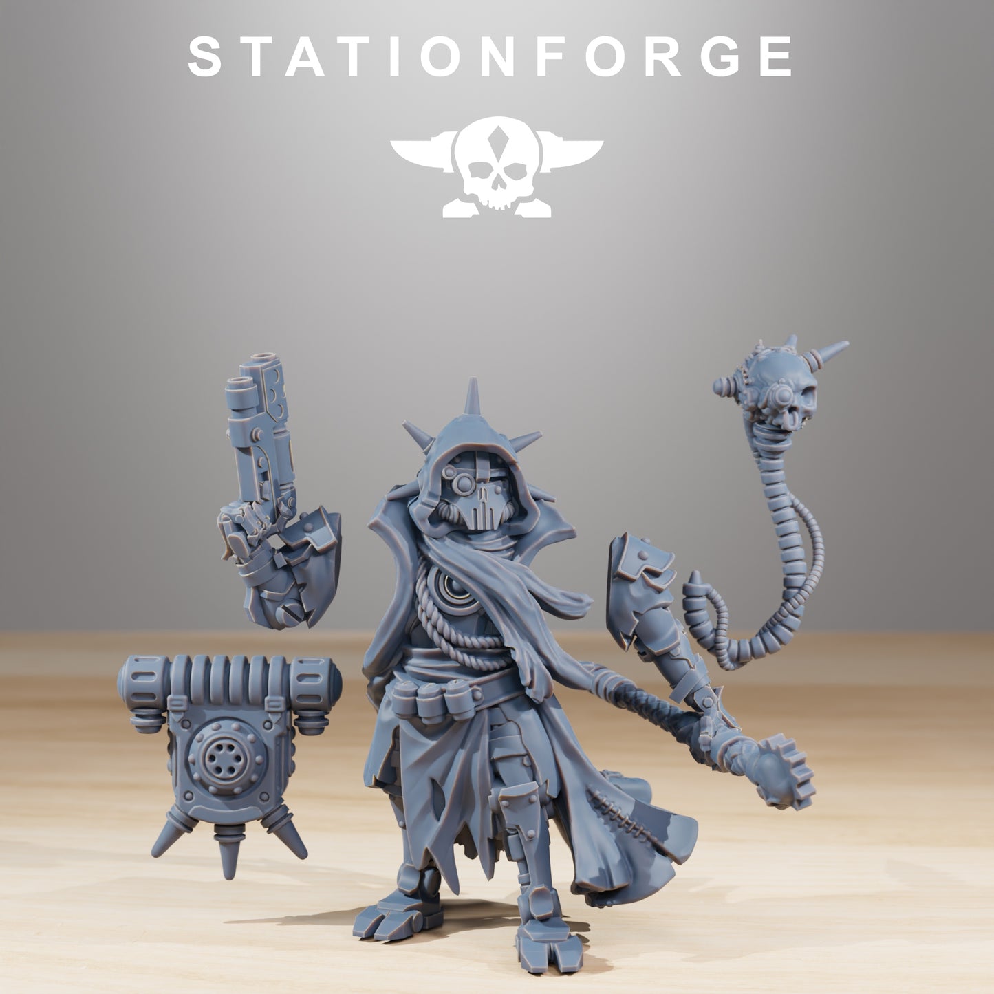 Produktfoto 28mm Tabletop Minis Stationforge: Leader