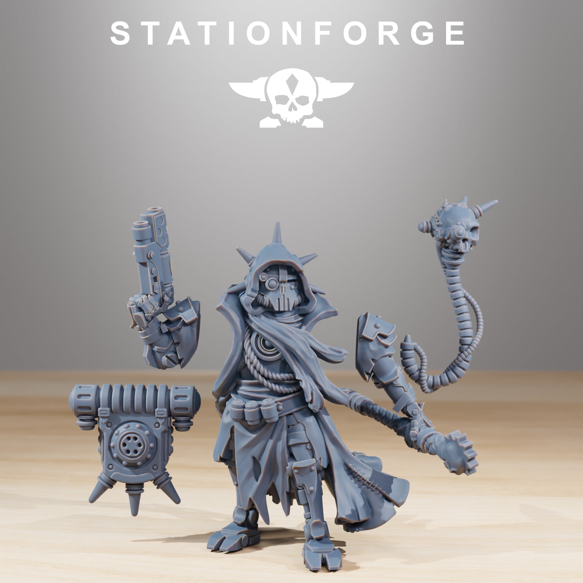 Produktfoto 28mm Tabletop Minis Stationforge: Leader