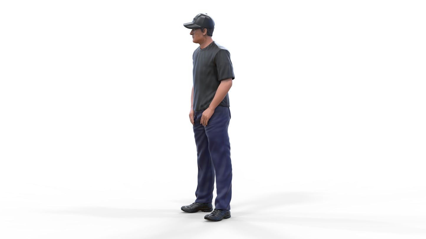 Produktfoto Diorama und Modellbau Miniatur Figur: Auto Tuner 3