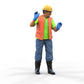 Produktfoto Diorama und Modellbau Miniatur Figur: Bauarbeiter 3