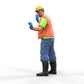 Produktfoto Diorama und Modellbau Miniatur Figur: Bauarbeiter 3