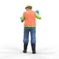 Produktfoto Diorama und Modellbau Miniatur Figur: Bauarbeiter 3