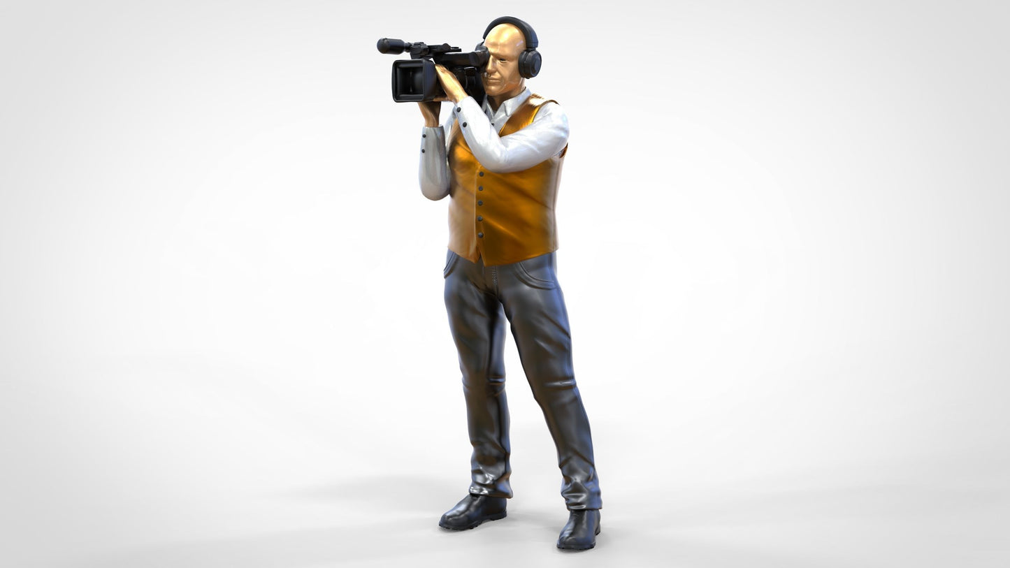Produktfoto Diorama und Modellbau Miniatur Figur: Reporter Set, 6 Figuren