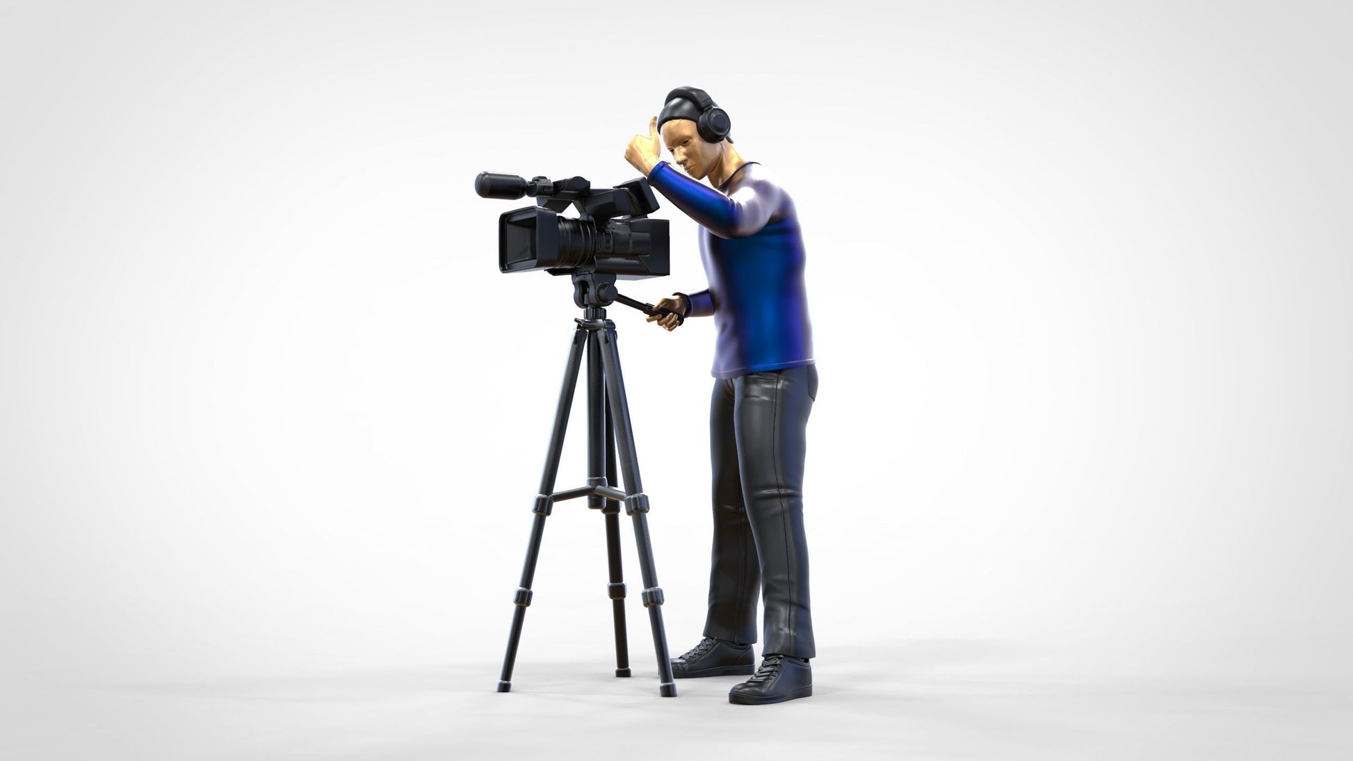 Produktfoto Diorama und Modellbau Miniatur Figur: Reporter Set, 6 Figuren