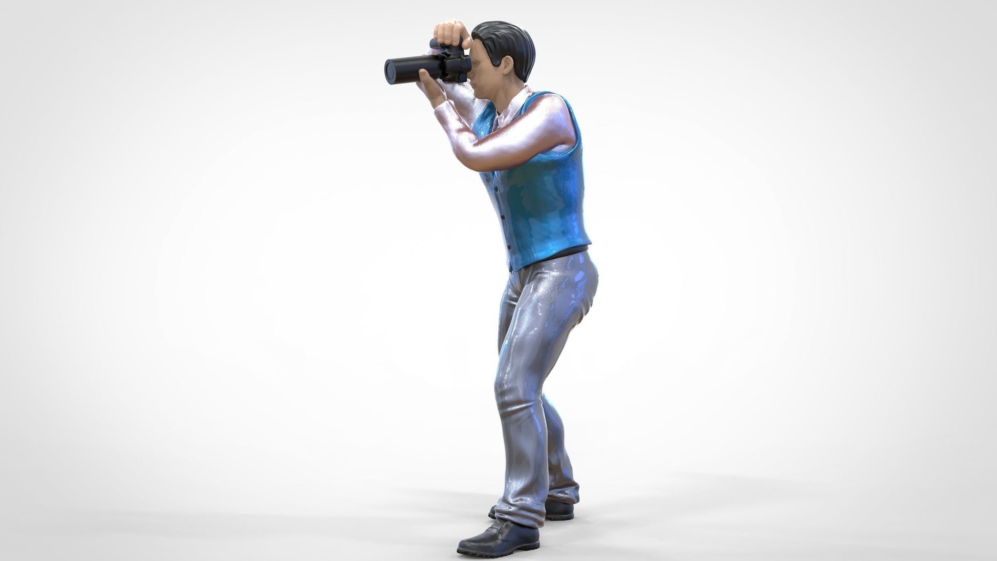 Produktfoto Diorama und Modellbau Miniatur Figur: Reporter Set, 6 Figuren