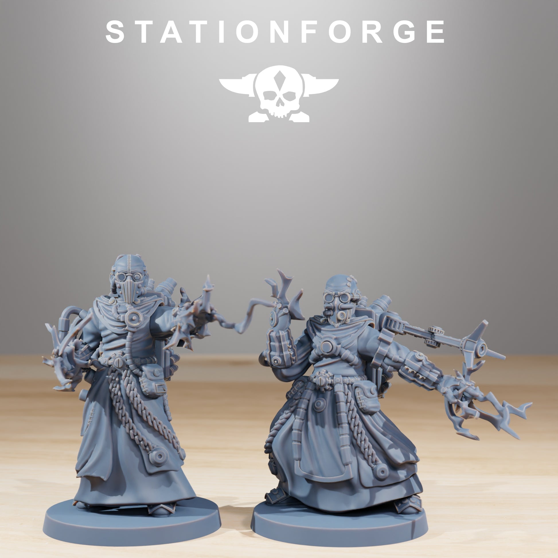 Produktfoto 28mm Tabletop Minis Stationforge: Forager Preachers