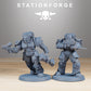 Produktfoto 28mm Tabletop Minis Stationforge: Melee Infantry