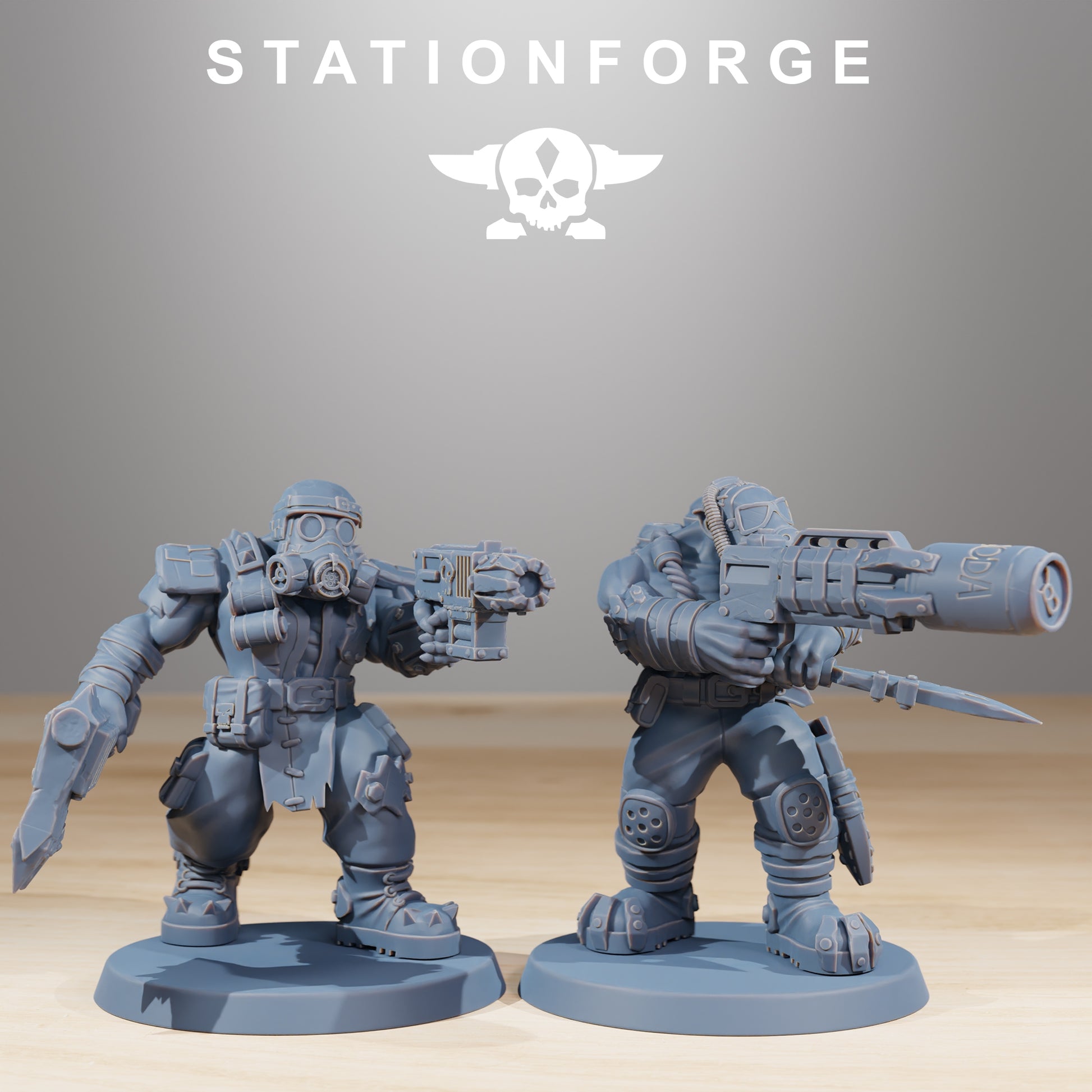 Produktfoto 28mm Tabletop Minis Stationforge: Skillers