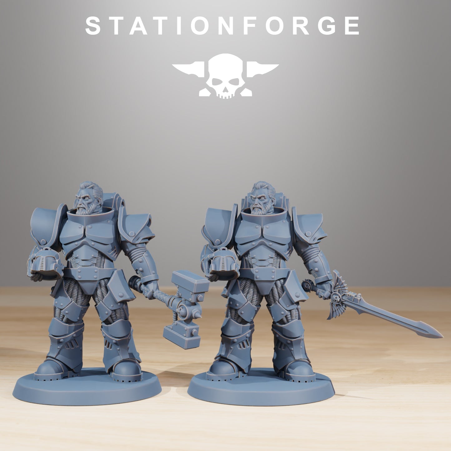 Produktfoto 28mm Tabletop Minis Stationforge: Melee Infantry