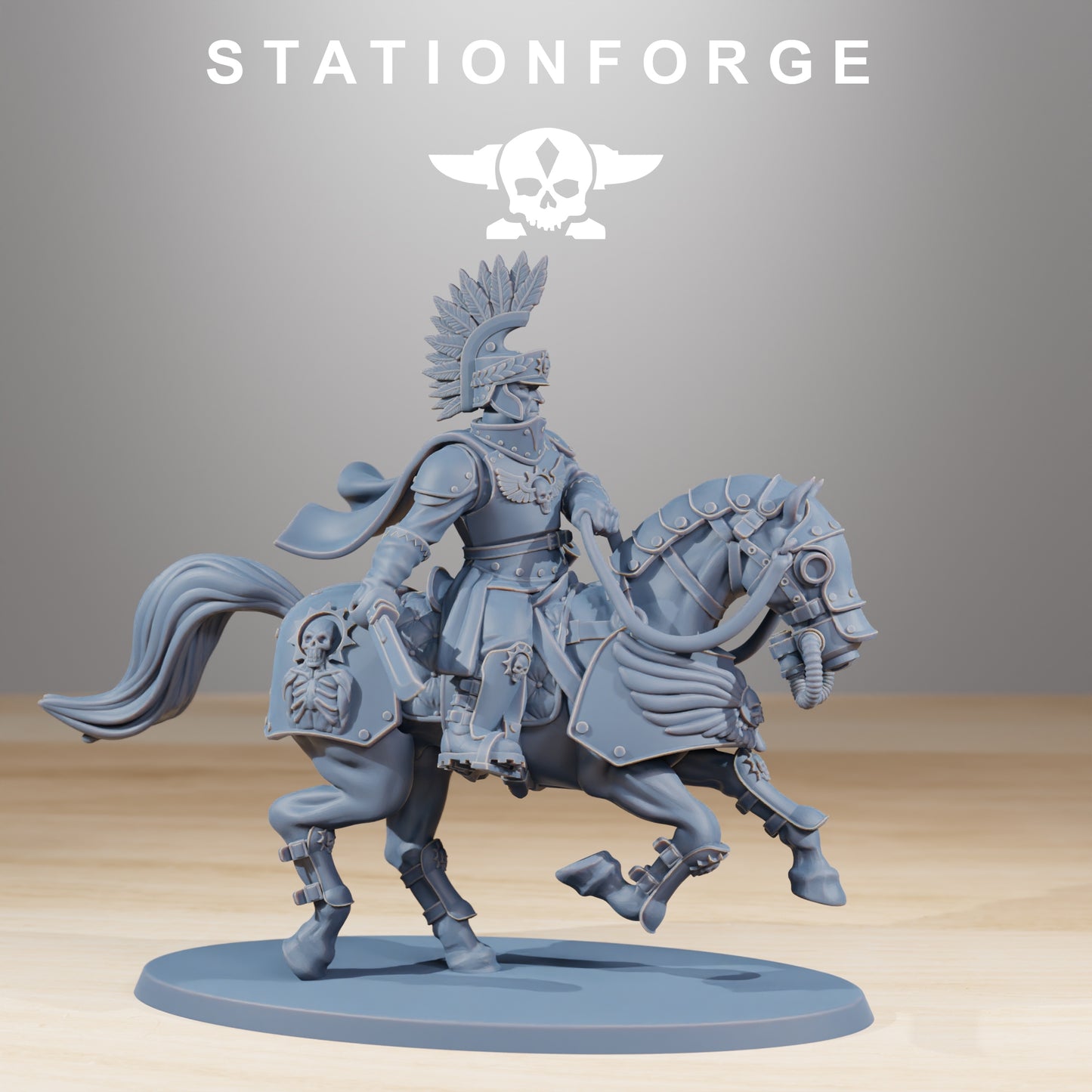 Produktfoto 28mm Tabletop Minis Stationforge: Cavalry Commanders