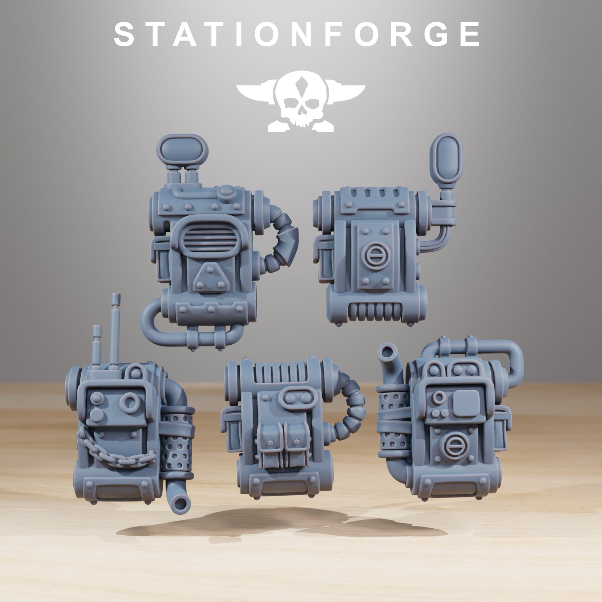 Produktfoto 28mm Tabletop Minis Stationforge: Junkbots