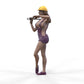 Produktfoto Diorama und Modellbau Miniatur Figur: Mechanikerin 2