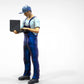 Produktfoto Diorama und Modellbau Miniatur Figur: Mechaniker Set 2, 8 Figuren